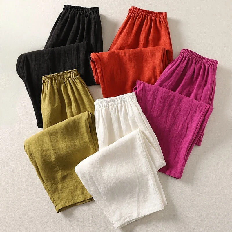 | Pantalon Fluide Talla Élastique Catherine