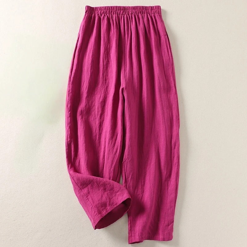 | Pantalon Fluide Talla Élastique Catherine