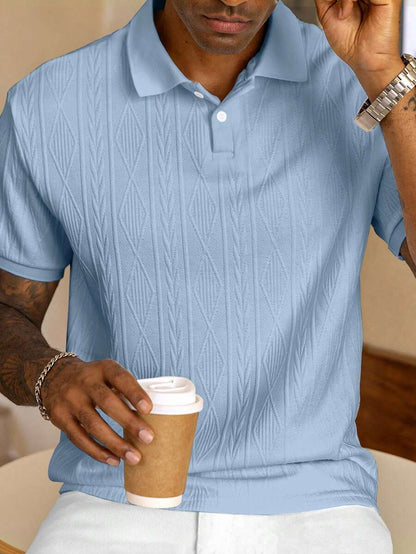 | POLO CASUAL ÉTÉ AVEC BOUTONS