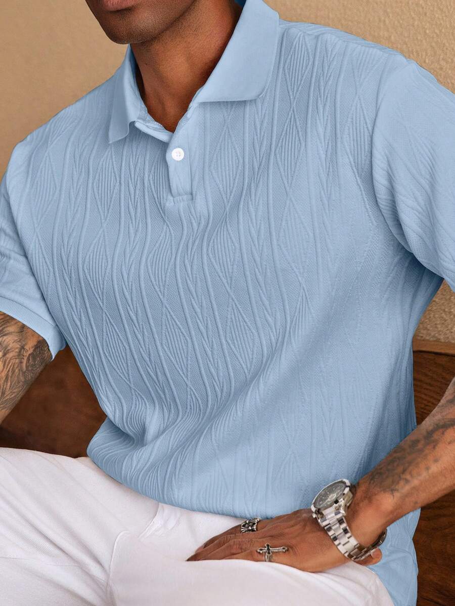 | POLO CASUAL ÉTÉ AVEC BOUTONS