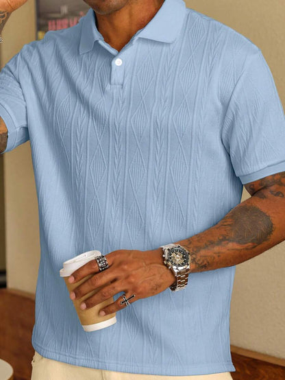 | POLO CASUAL ÉTÉ AVEC BOUTONS