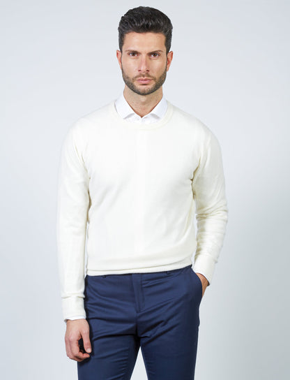 Kory – Jersey Hombre Cuello Redondo Elegante