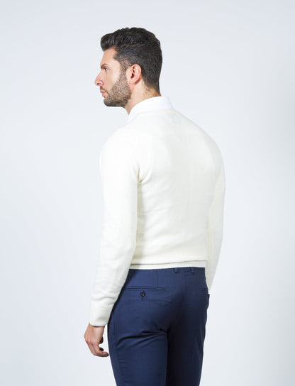 Kory – Jersey Hombre Cuello Redondo Elegante