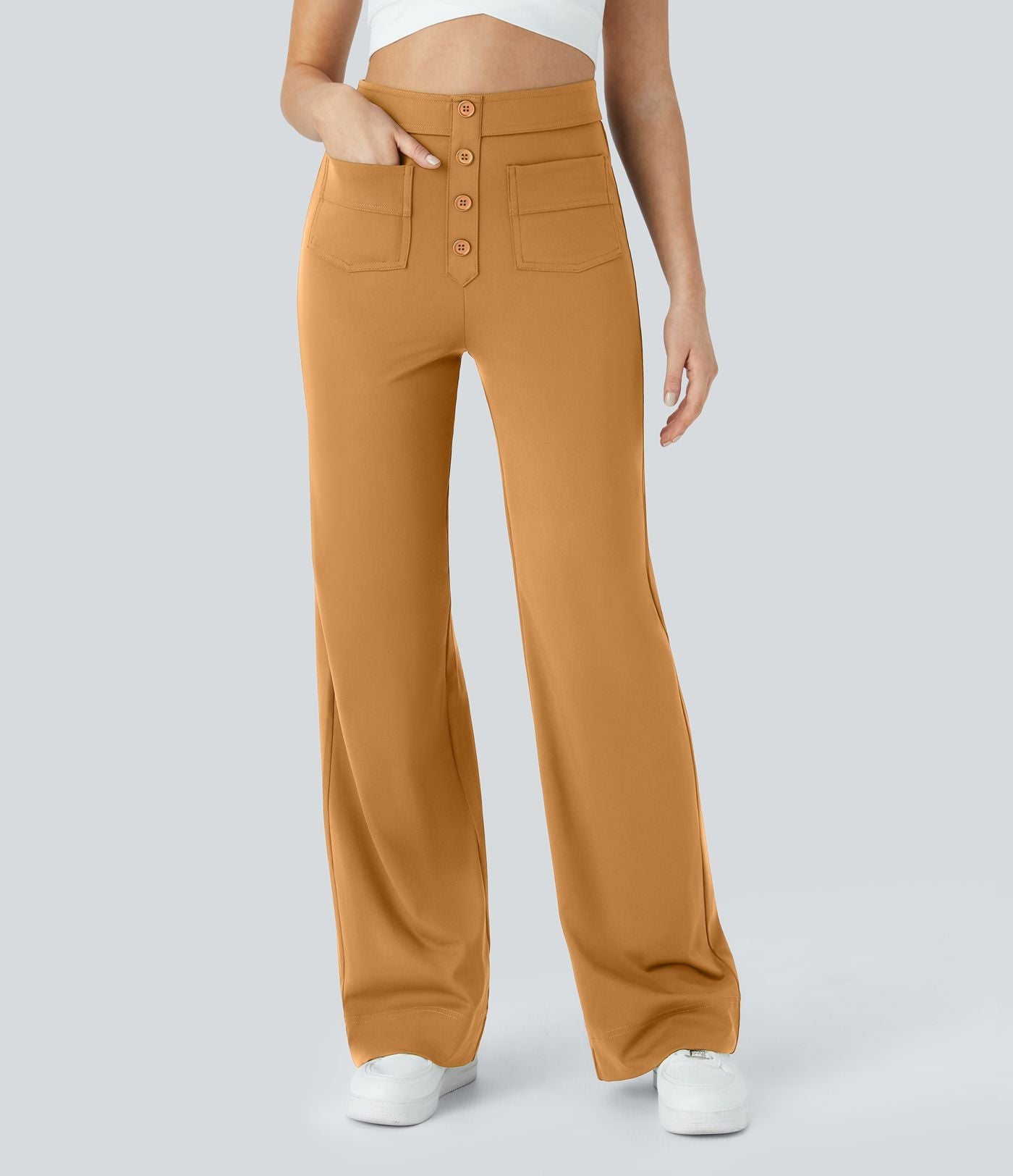 Pantalones elásticos cómodos
