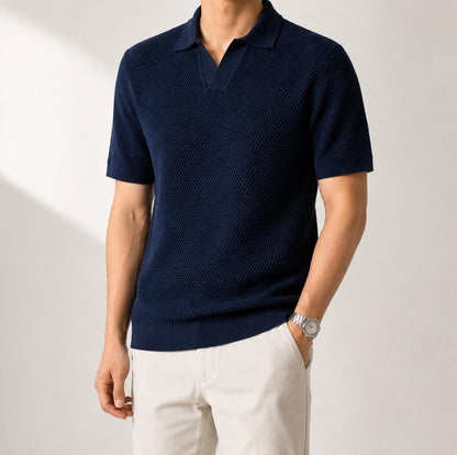 Camiseta de Algodón Premium con Cuello en V Ramon