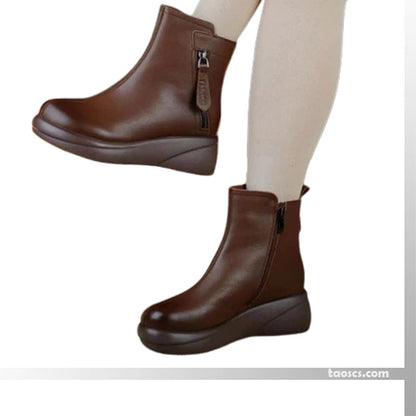Botas de Invierno Elegantes para Mujer - Color Liso