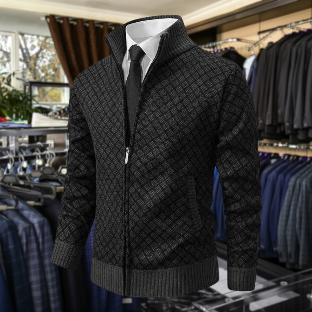| GILET HOMME PREMIUM EN MATÉRIAU SOUPLE