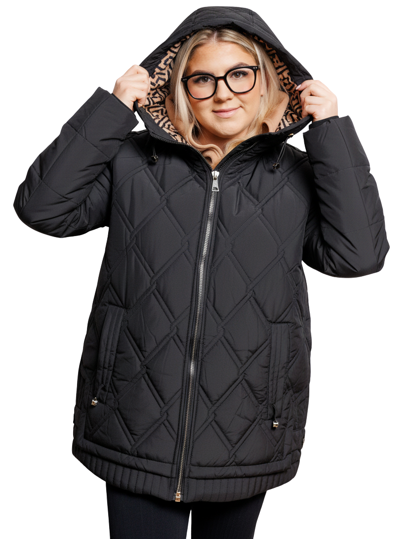 Eliane | Chaqueta de Invierno Calida Ligera e Impermeable Tallas Grandes
