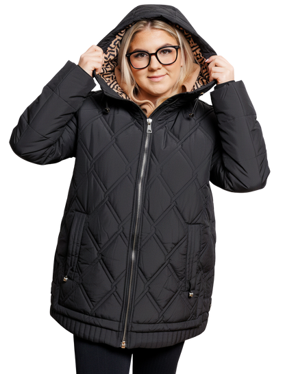 Eliane | Chaqueta de Invierno Calida Ligera e Impermeable Tallas Grandes