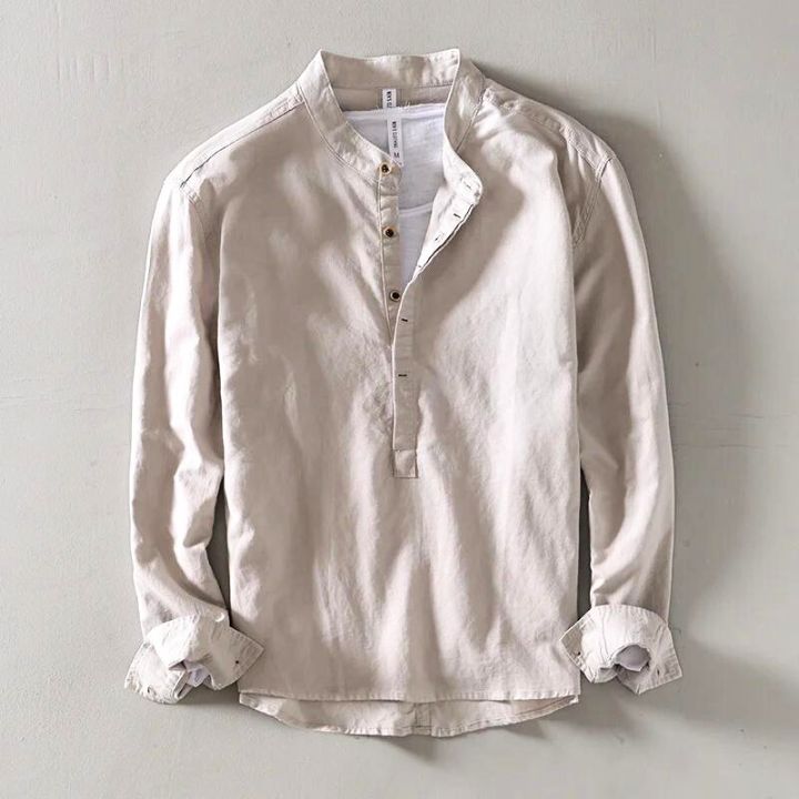 | CHEMISE EN LIN POUR HOMME