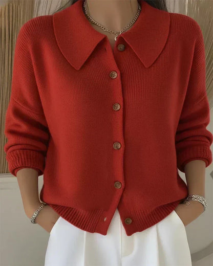 Vega | Chaqueta de punto con cuello