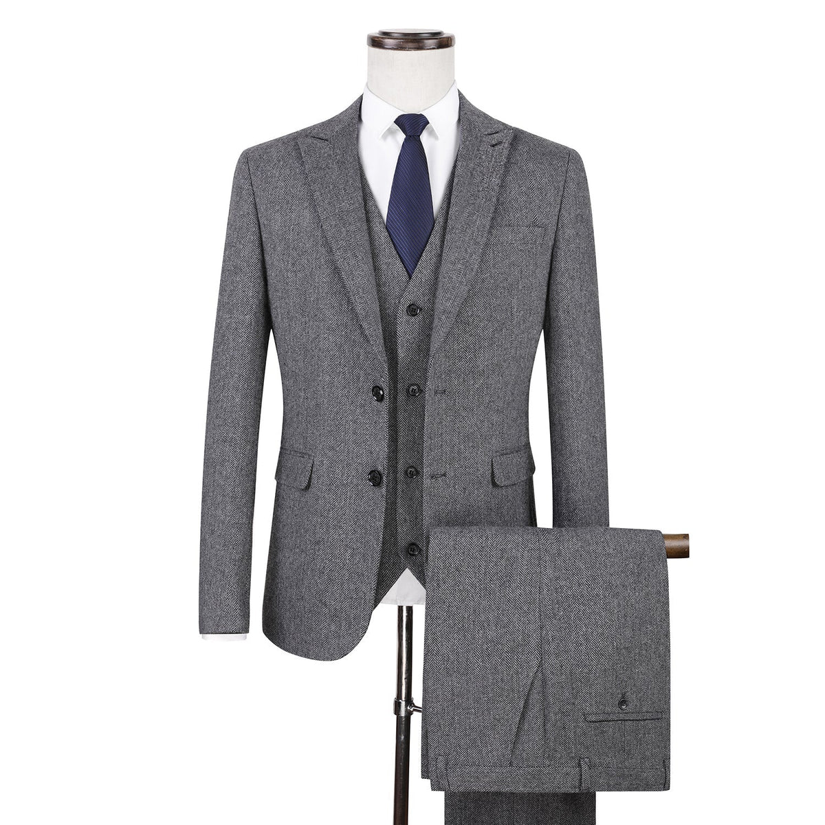 Traje de Tres Piezas Authentic Arthur - Tweed