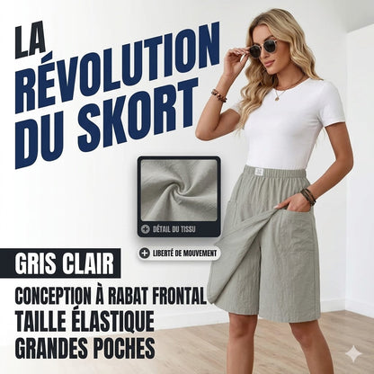 Libertine™ — Short Cintura Elástica con Bolsillos