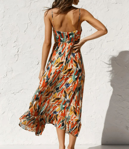 | Robe Midi Éclat Coloré