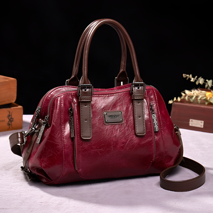 Ivonne – Bolso de Mano Clásico de Línea Esencial e Intemporal