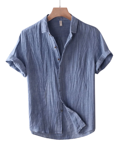 | CHEMISE D'ÉTÉ EN LIN DE LUXERE