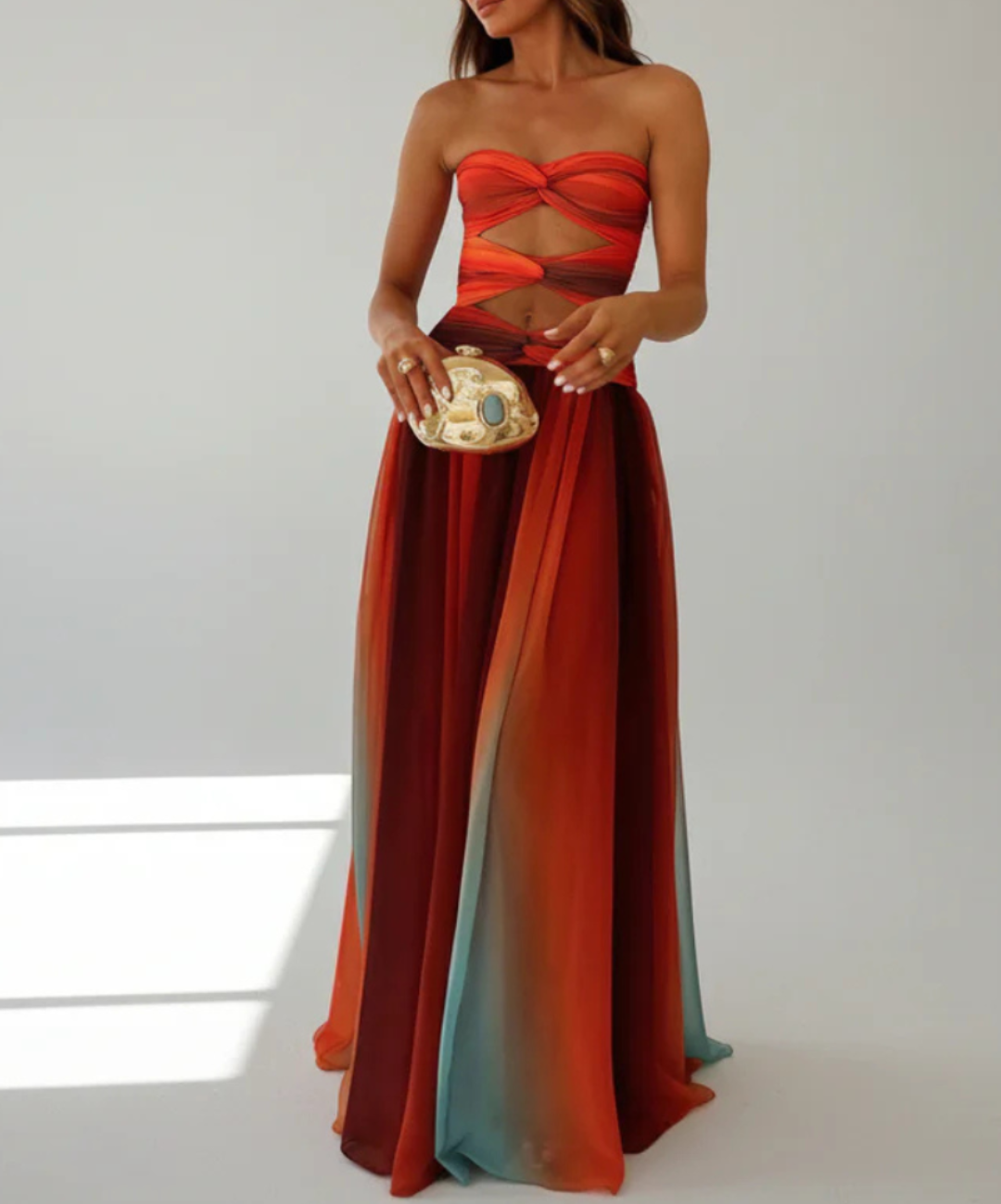 | Robe Maxi Élégante Lila