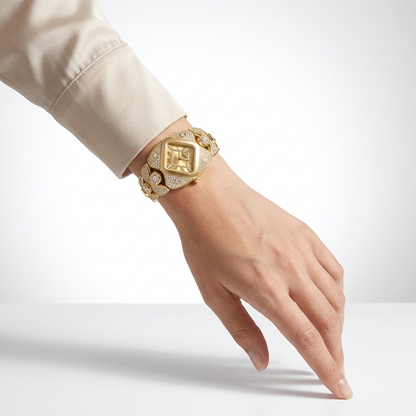 Reloj Zélavine™ con Cristales – Elegancia Atemporal