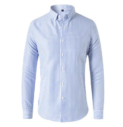 | CHEMISE À RAYURES DÉCIDÉES POUR HOMME