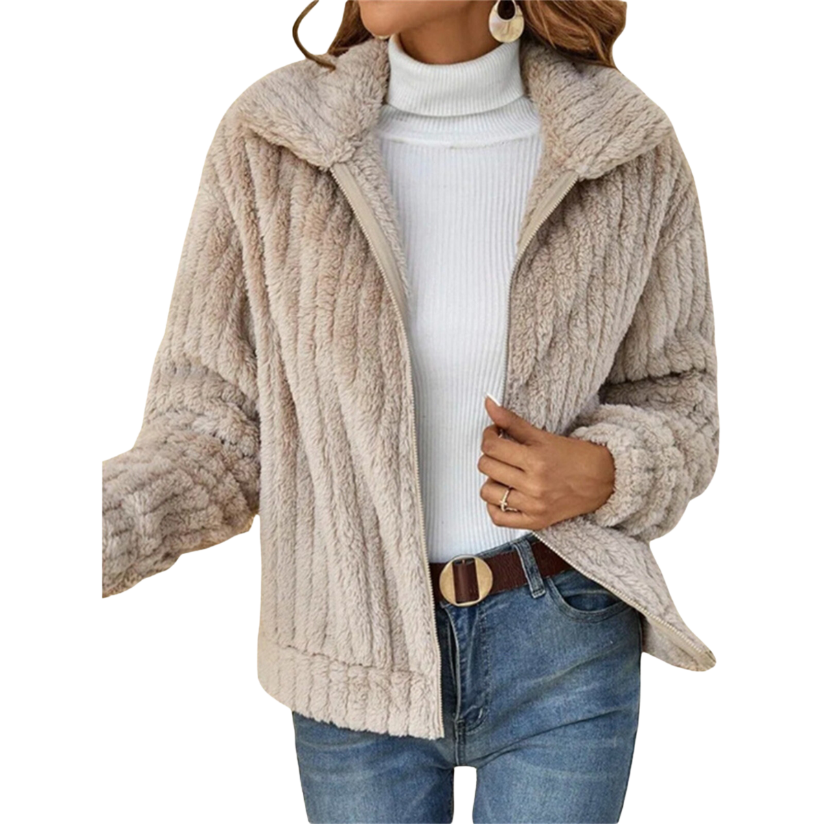 Isabella™ Chaqueta de fleece cómoda para invierno