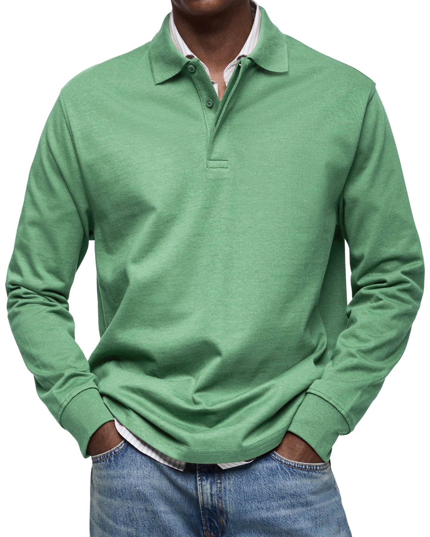 | Polo Refinado de Manga Larga Lois
