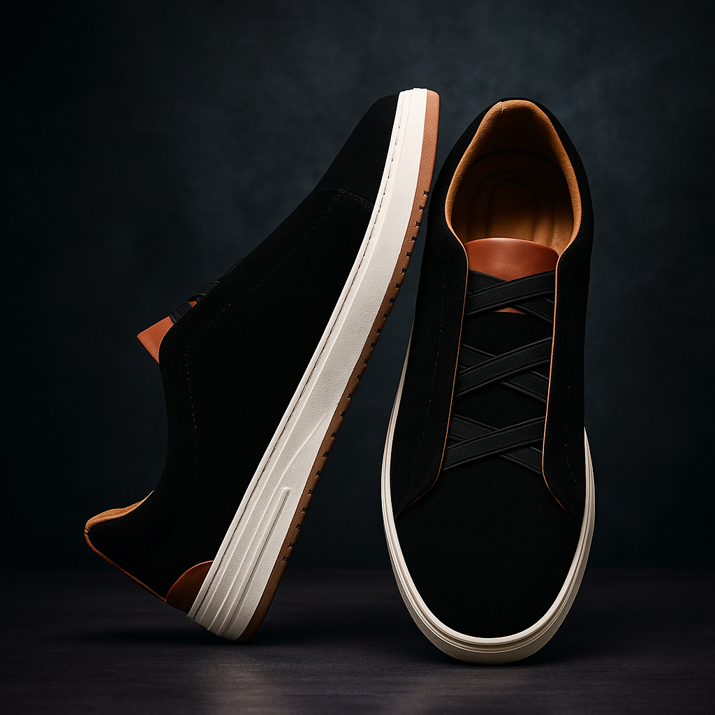 | CHAUSSURES SLIP-ON EN DAIM POUR HOMME
