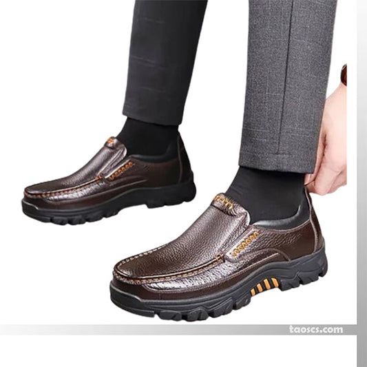 Zapatos de Ciudad Retro para Hombre - Ligeros, Antideslizantes y Transpirables