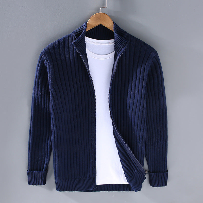 Rocco – Sudadera con Cremallera y Corte Amplio para el Otoño
