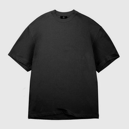 Pack de 3 Negro - Camiseta Holgada Heavy