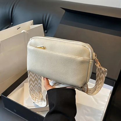 Donatella – Bolso de Bandolera Geométrico y Contemporáneo