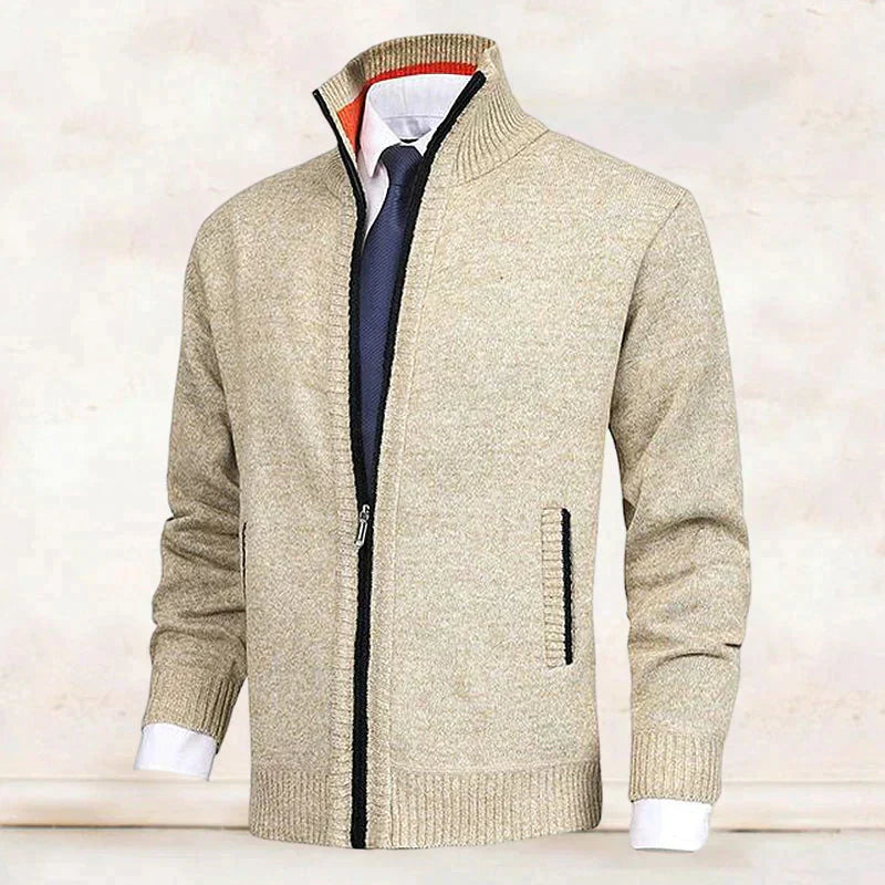 | CARDIGAN HOMME À MANCHES LONGUES
