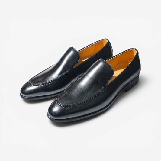 Mocasines de Cuero de Punta Fina Leonardo