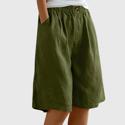 | Pantalones cortos Amples Talla Élastique Ella