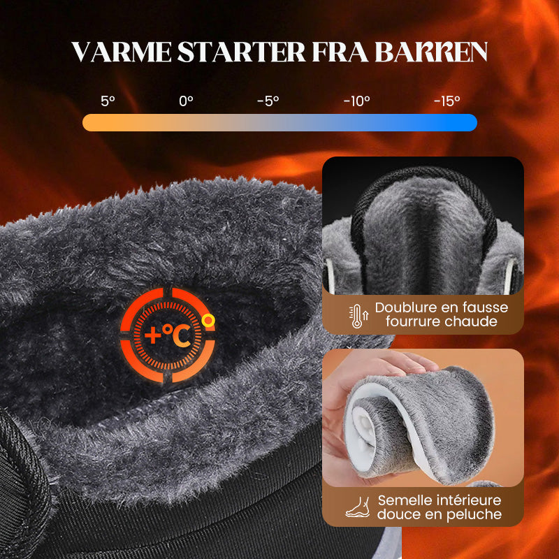 Zapatillas Slip-On sin Cordones para Invierno
