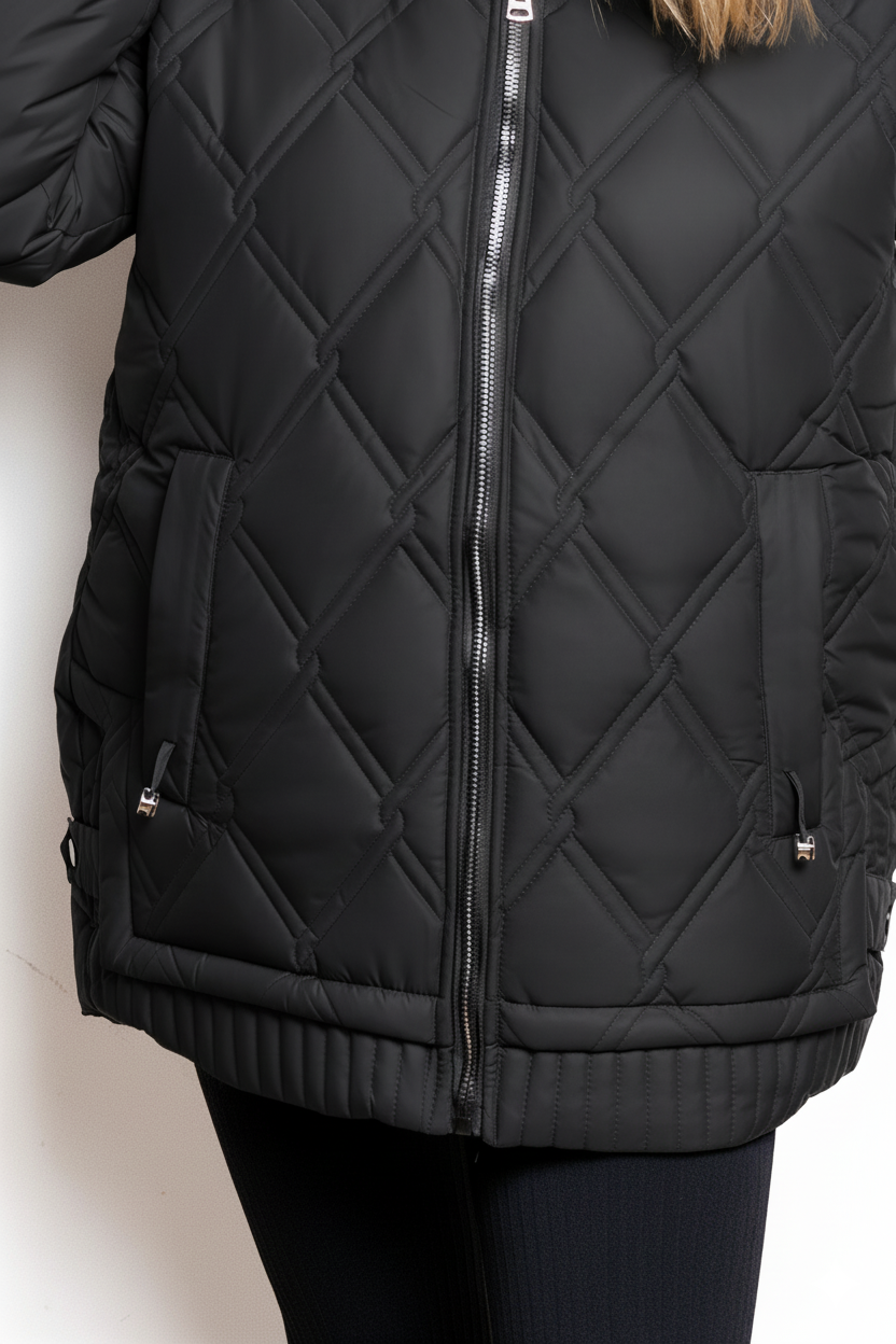 Eliane | Chaqueta de Invierno Calida Ligera e Impermeable Tallas Grandes