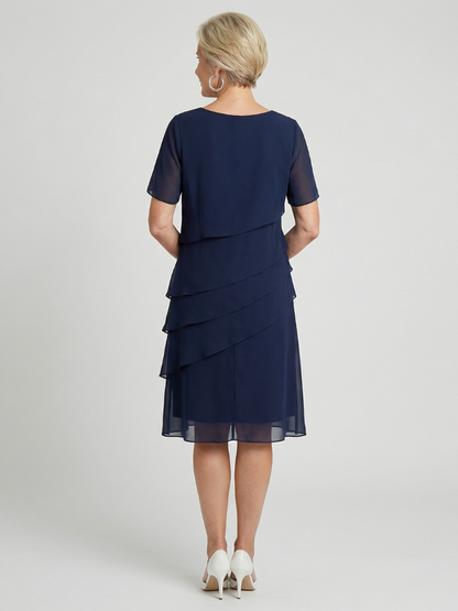 | Robe suave a mi-longueur Camille