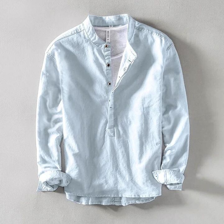 | CHEMISE EN LIN POUR HOMME
