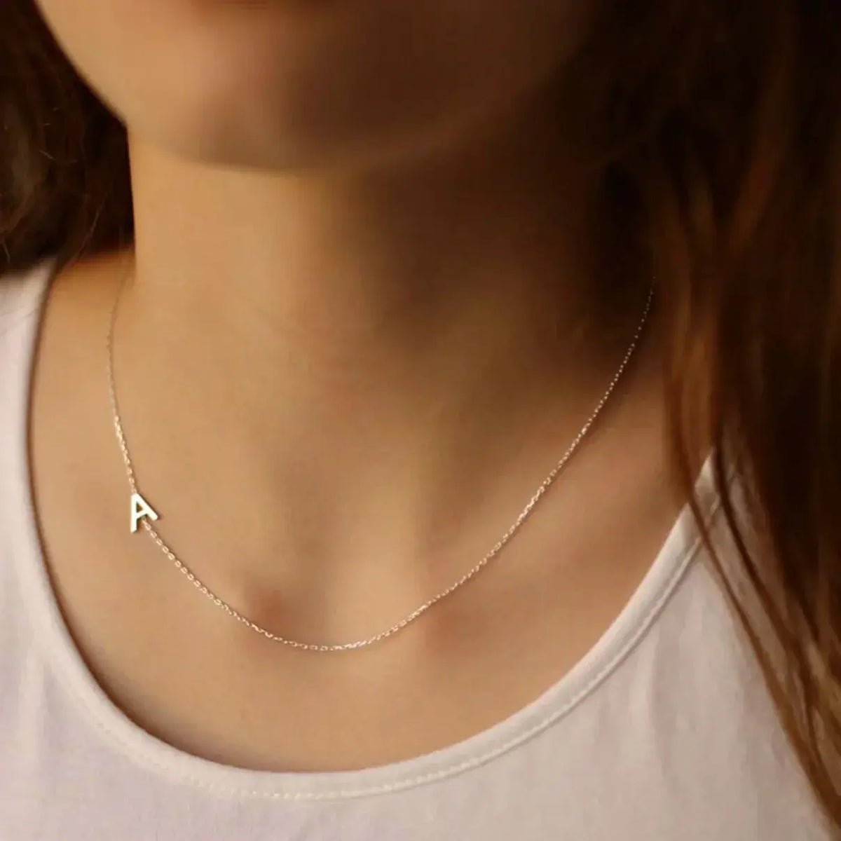 Collar de Inicial Horizontal Personalizado