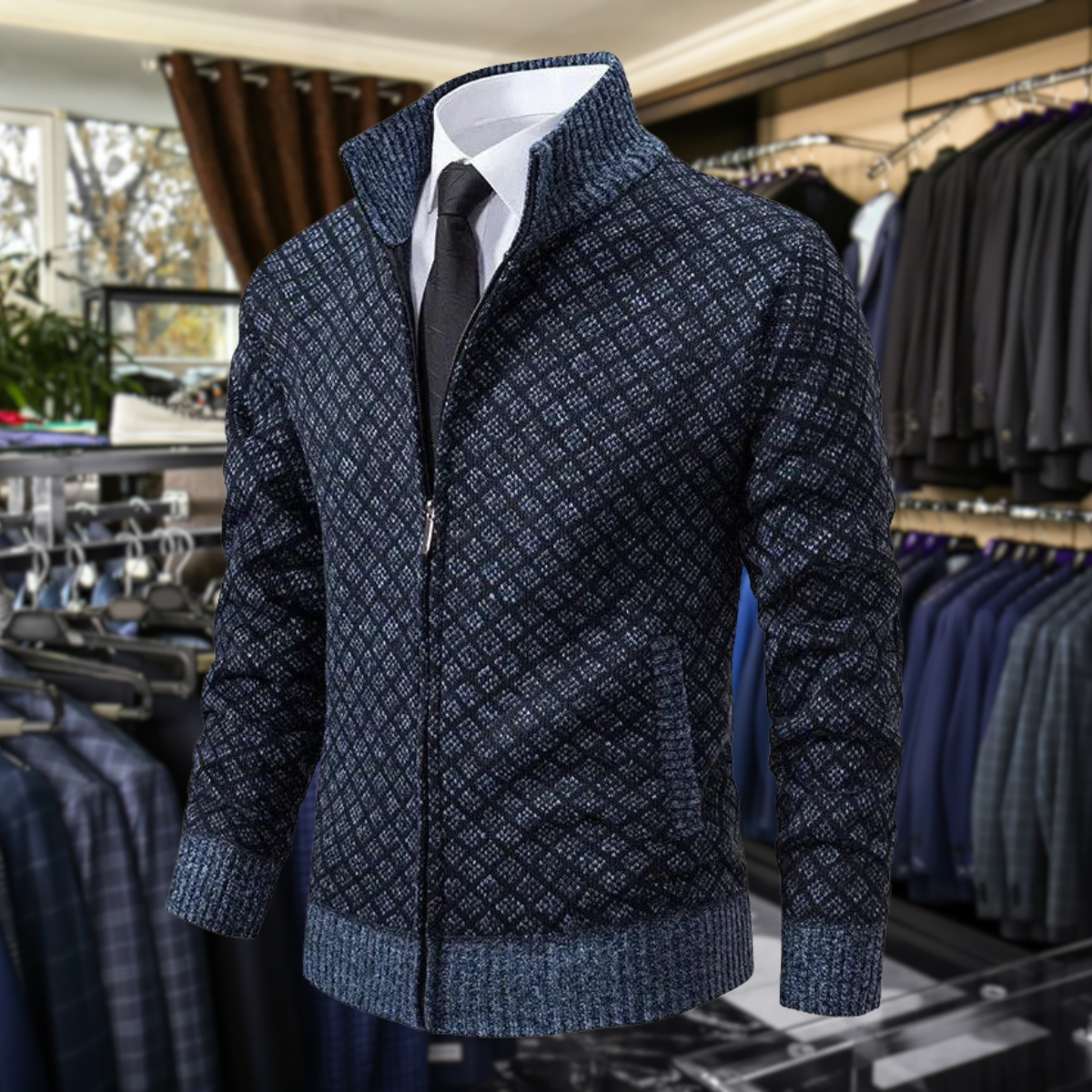 | GILET HOMME PREMIUM EN MATÉRIAU SOUPLE