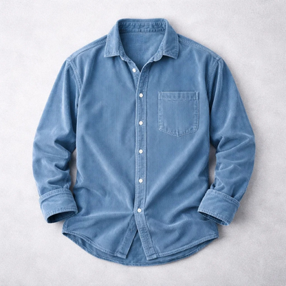 | CHEMISE CLASSIQUE EN VELOURS CÔTELÉ POUR HOMME