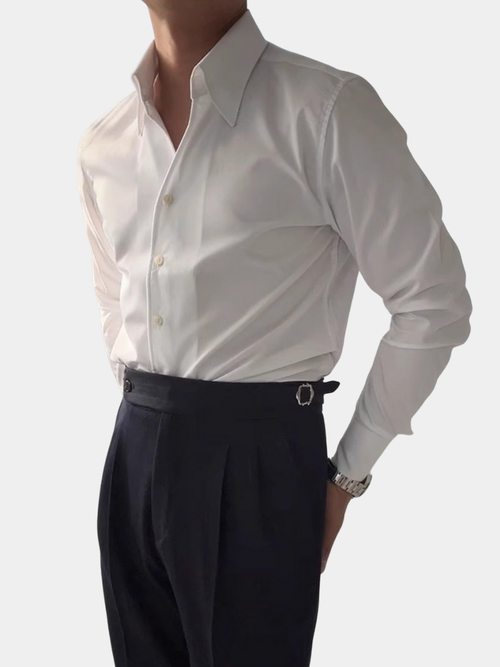 | CHEMISE ATHLÉTIQUE ITALIENNE POUR HOMME EN BAMBOU