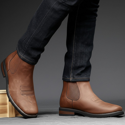 | BOTTES CLASSIQUES EN CUIR POUR HOMME