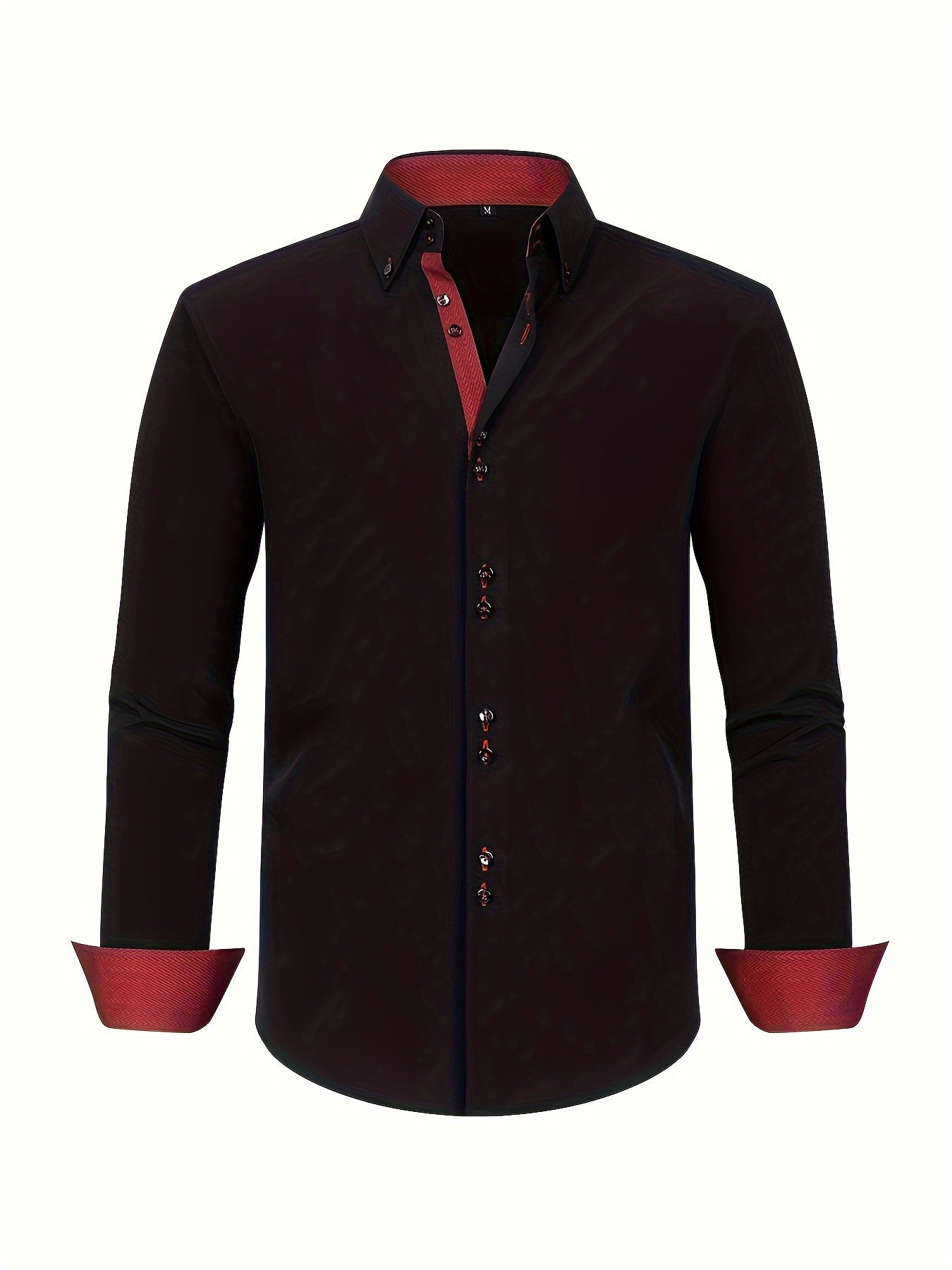 | CHEMISE ÉLÉGANTE LÉGÈRE AVEC DÉTAILS CONTRASTÉS