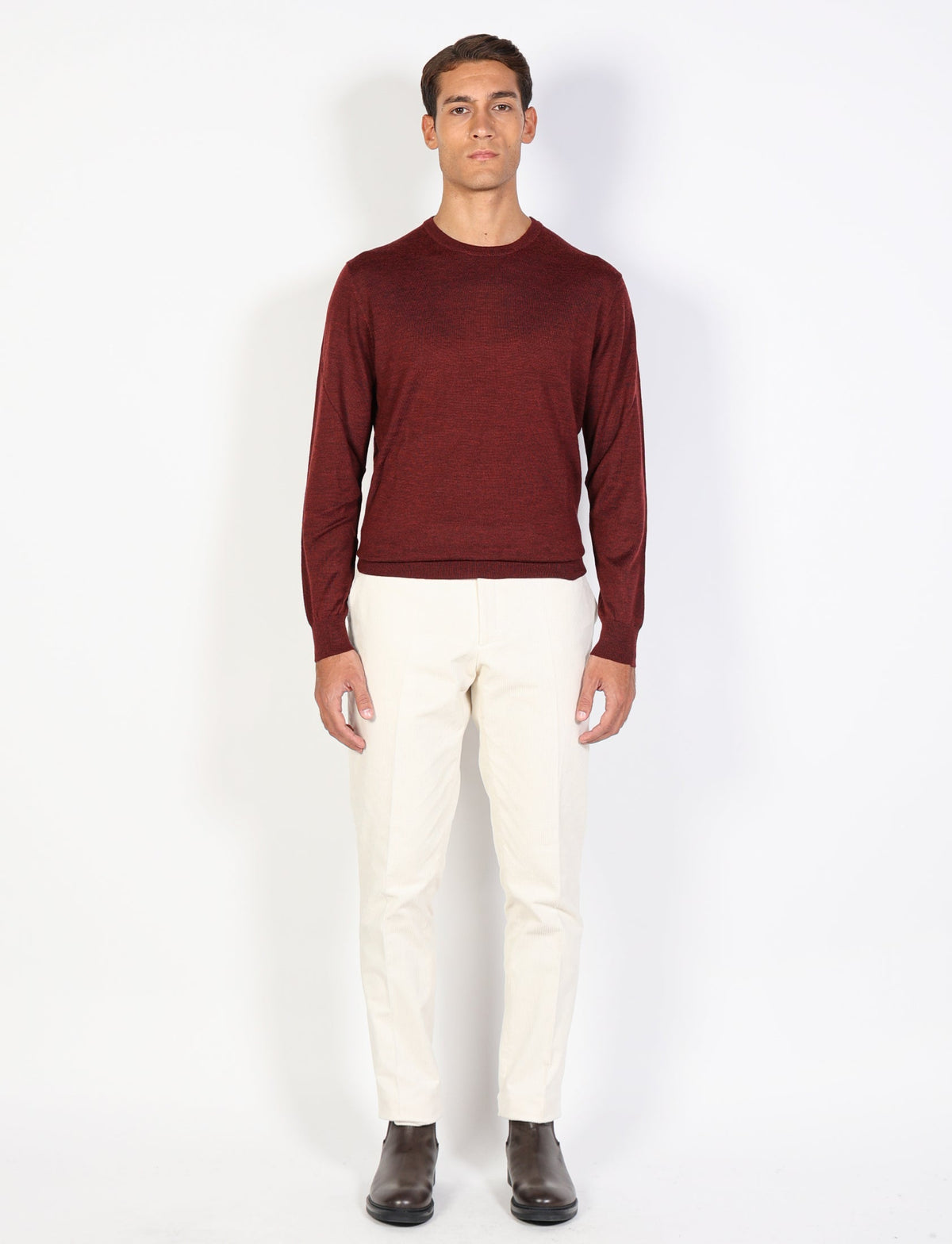 Kory – Jersey Hombre Cuello Redondo Elegante