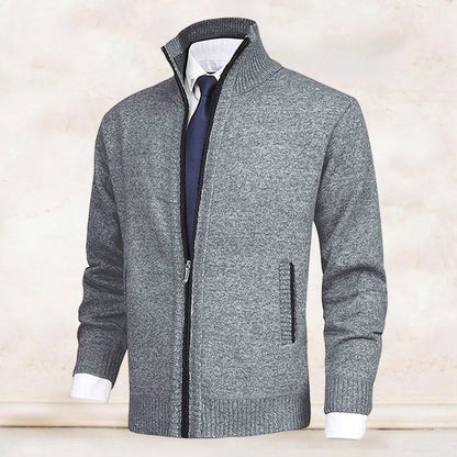 | CARDIGAN HOMME À MANCHES LONGUES