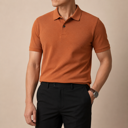 Polo de Golf de Algodón