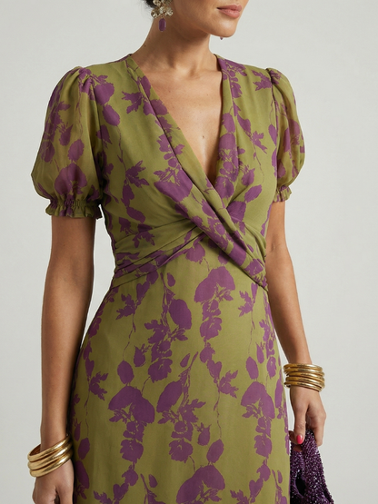 | Robe Midi Florale Détendele Virel