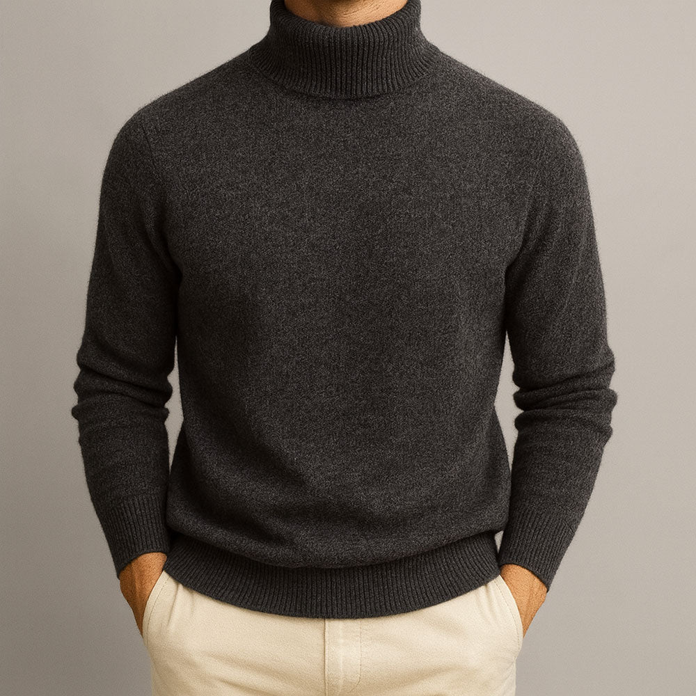 | PULL À COL MONTANT POUR HOMME