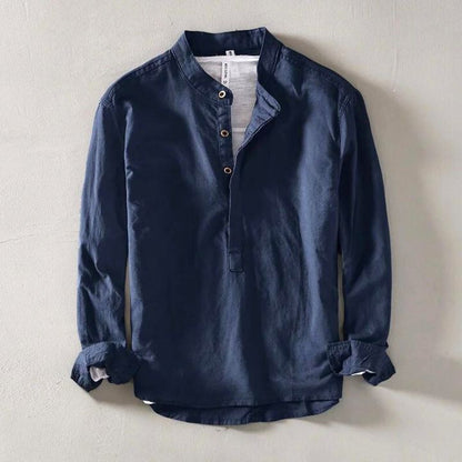 | CHEMISE EN LIN POUR HOMME