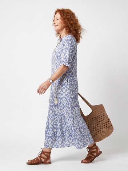 | Robe Midi Fluide Imprimée Nicuelloe